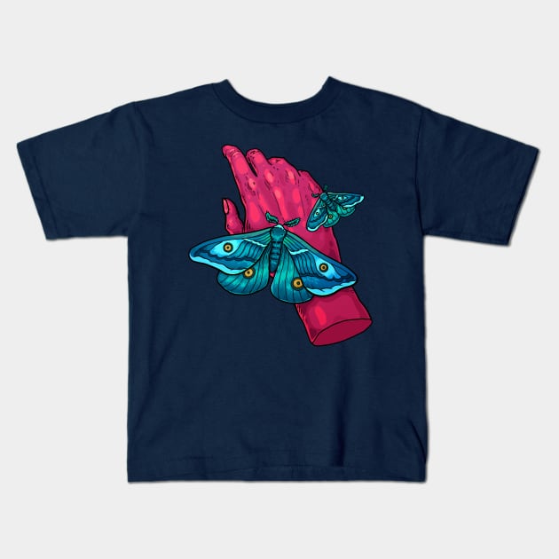 Witch Hands Kids T-Shirt by codrea